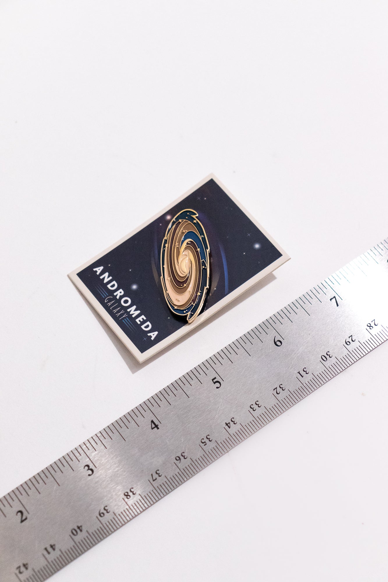 Andromeda Galaxy Pin